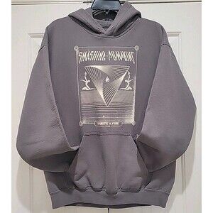 Smashing Pumpkins Spirits on Fire Hoodie Men's Gray Size North American Tour M/L